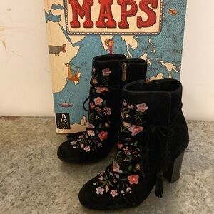 Sam Edelman embroidered Boots like new